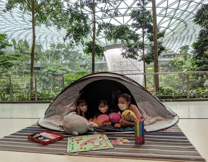 Changi Festive Village Jewel Glamping Snow Dinosaurs More