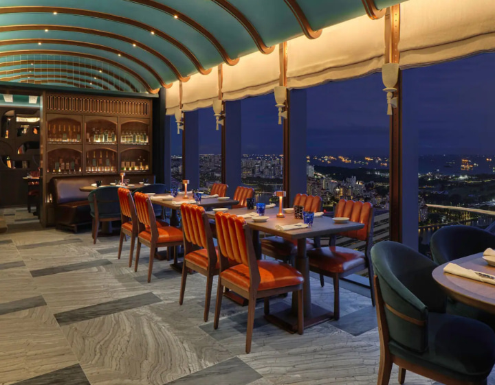 rooftop bar Singapore: 665°F Andaz Singapore