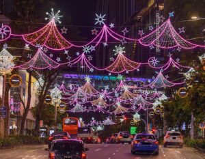 orchard road christmas light-up 2024