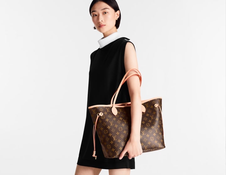 Louis Vuitton Neverfull as Diaper Bag 