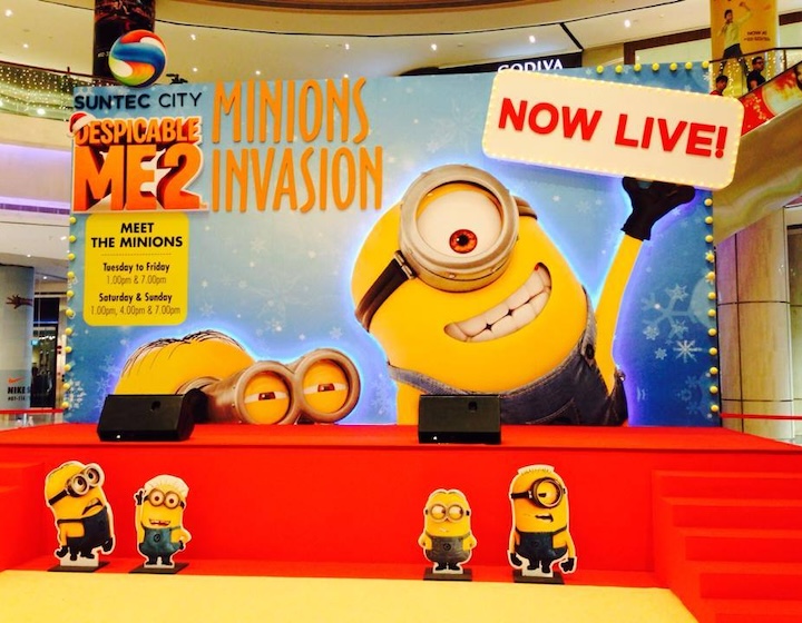 suntec city - minions despicable me 4