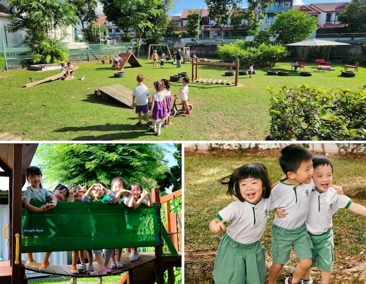 preschools with outdoor spaces