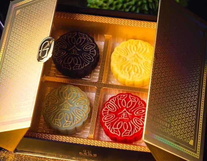 mooncake singapore - golden moments