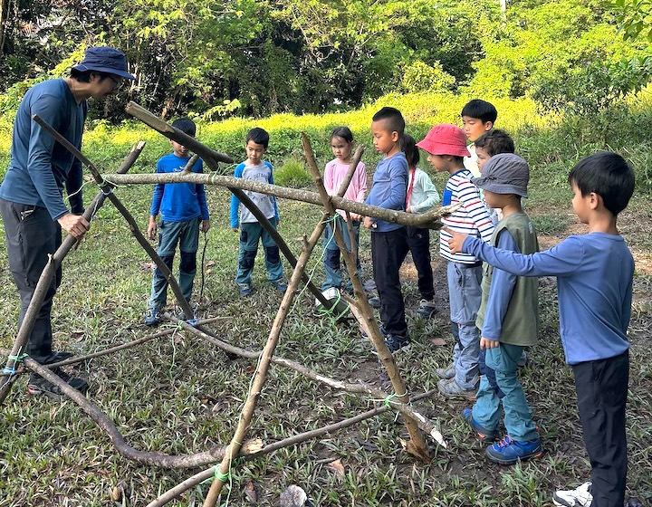 forest school singapore - nature explorers school