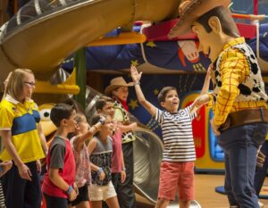 disney cruise singapore 2025 - attractions and activities woody and kids