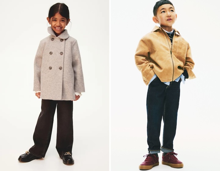 winter wear singapore - kids winter jacket H&M