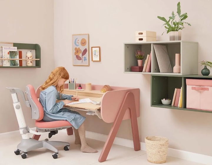 kids study table flexa