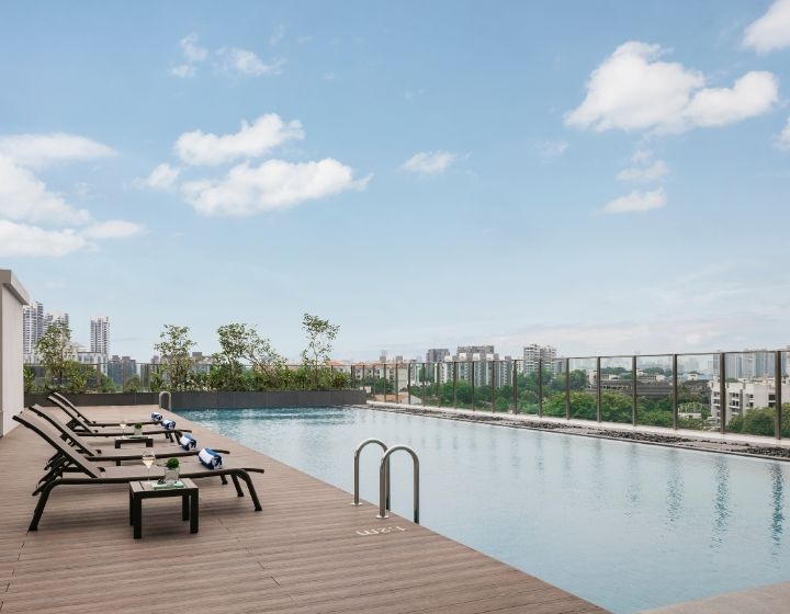 quincy house singapore - swimming pool