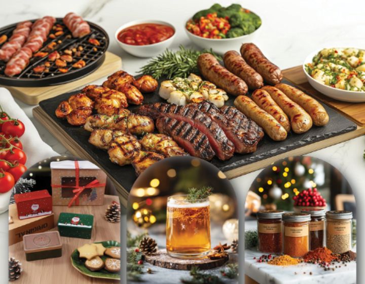 Christmas Hampers in Singapore - Mr. Barker bbq grill sets