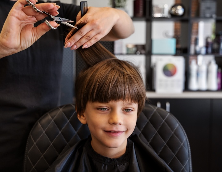 kids haircut singapore - expat hair studio