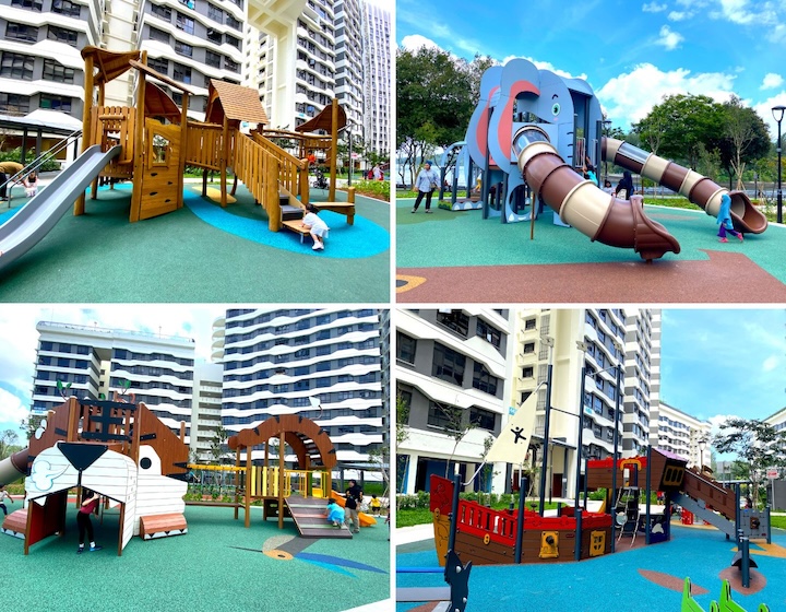 punggol coast mall singapore - outdoor playground singapore - punggol point cove