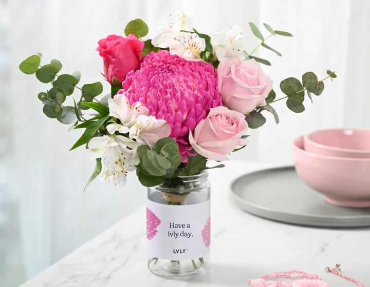 Best florist in Singapore - Lvly - flower jars