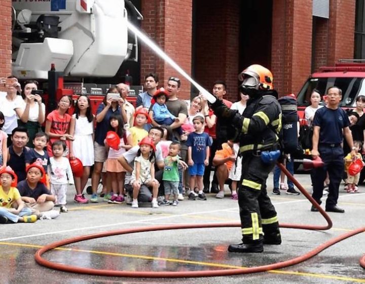 Free things to do in Singapore - kids activities - Central Fire Station