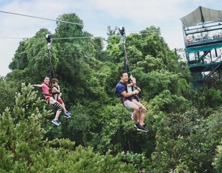 Things to do in Singapore - kids activities - Megazip Adventure