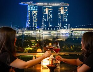 rooftop bar singapore - smoke & mirrors