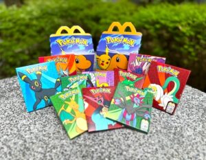 mcdonald's singapore - pokemon trading cards