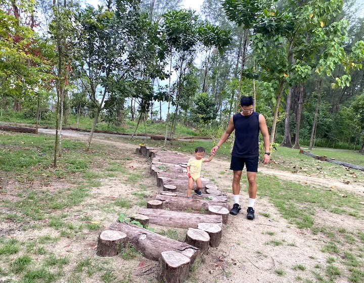 punggol coast mall singapore - coney island park